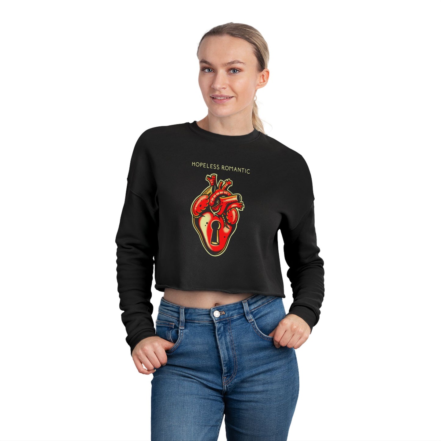 Locked Down Cropped Sweatshirt