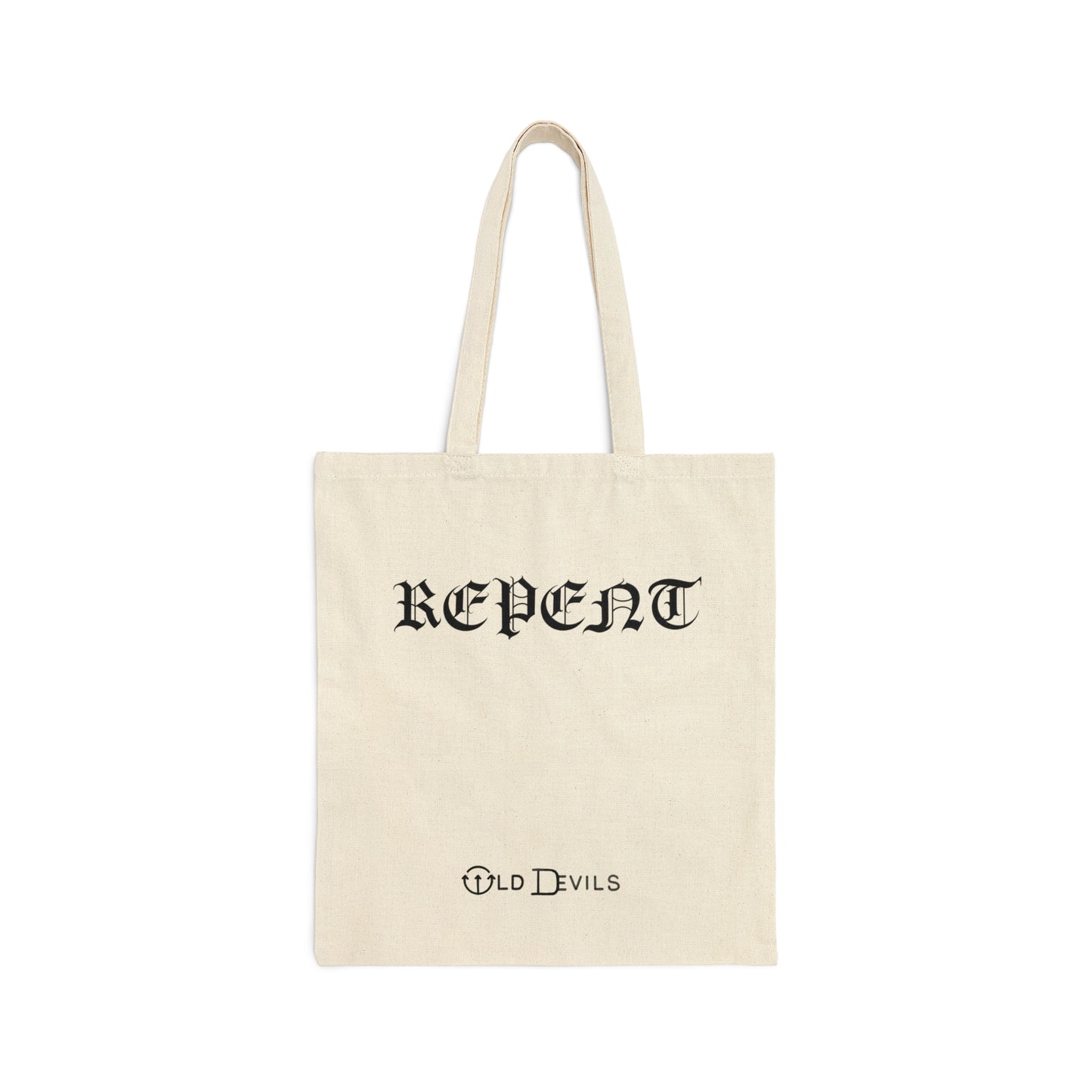 Bats & Sinners Canvas Tote Bag
