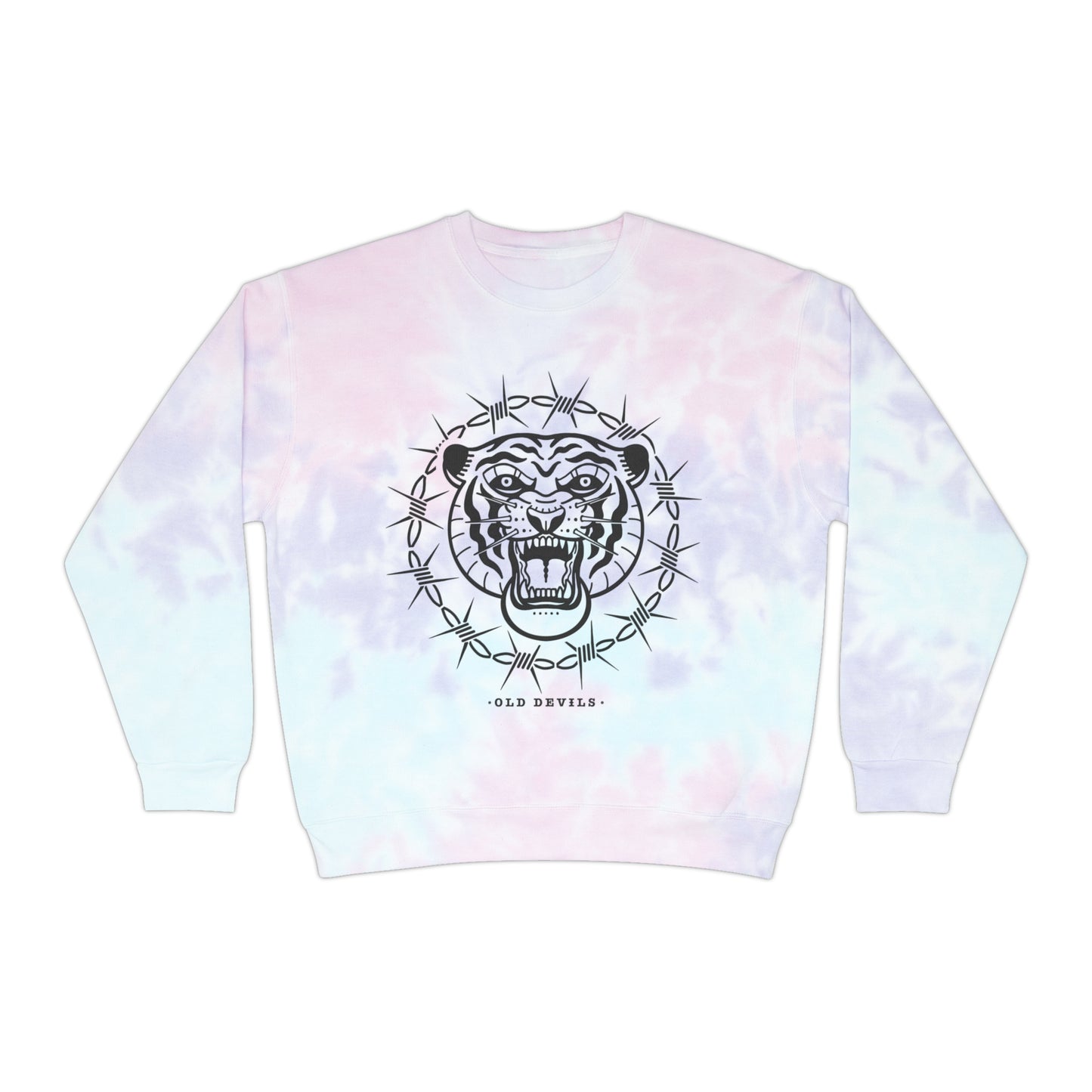 Sharp Tiger Tie-Dye Sweatshirt