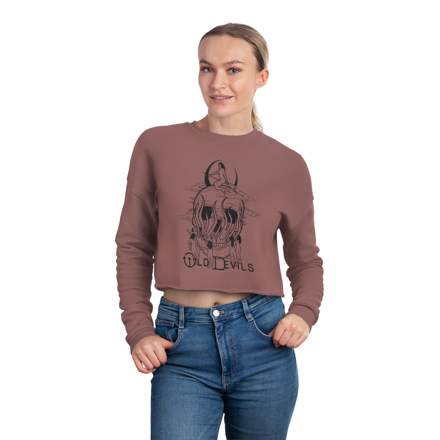 Witching Hour Cropped Sweatshirt