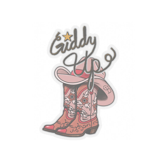 Giddy Up Sticker