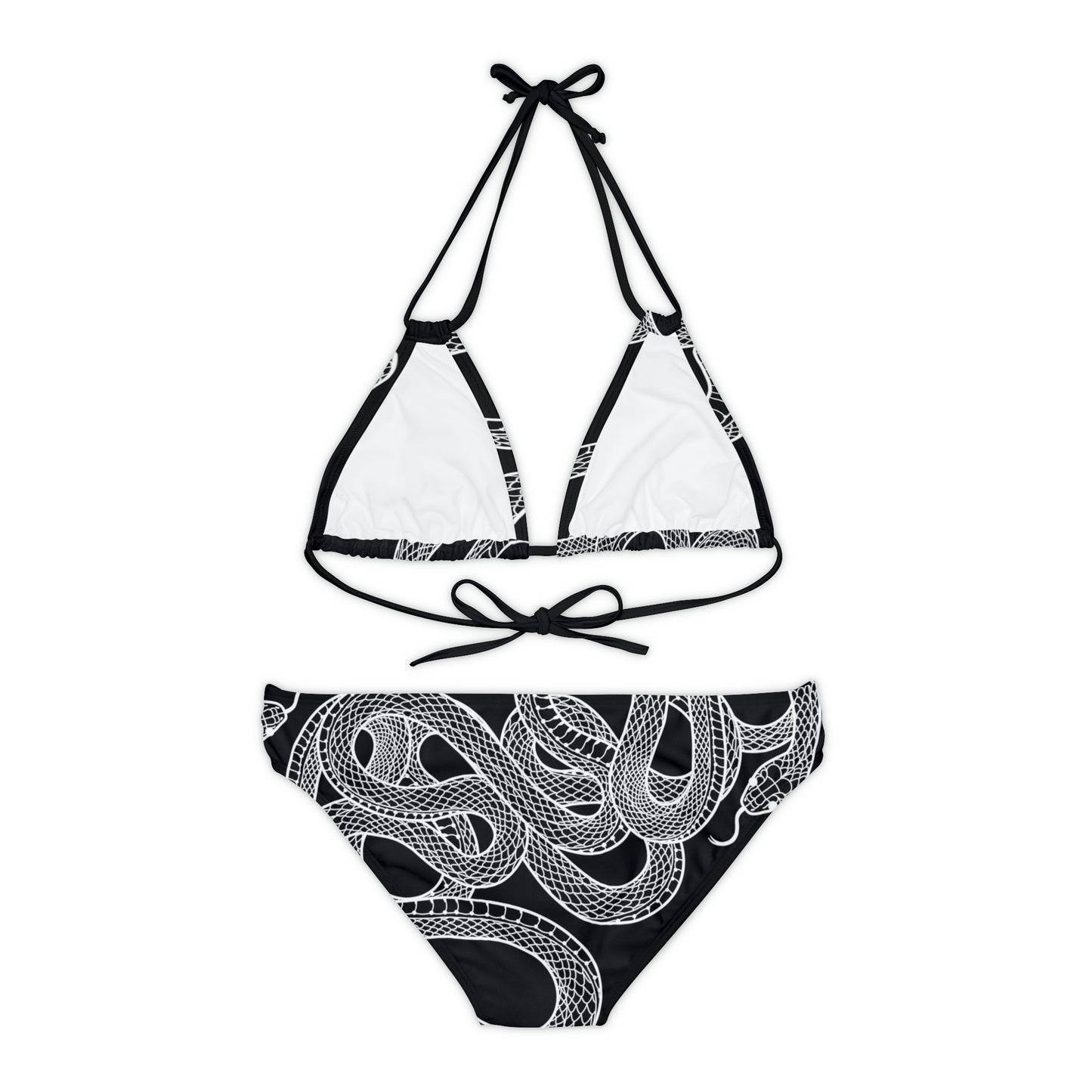 Serpent Strappy Bikini Set