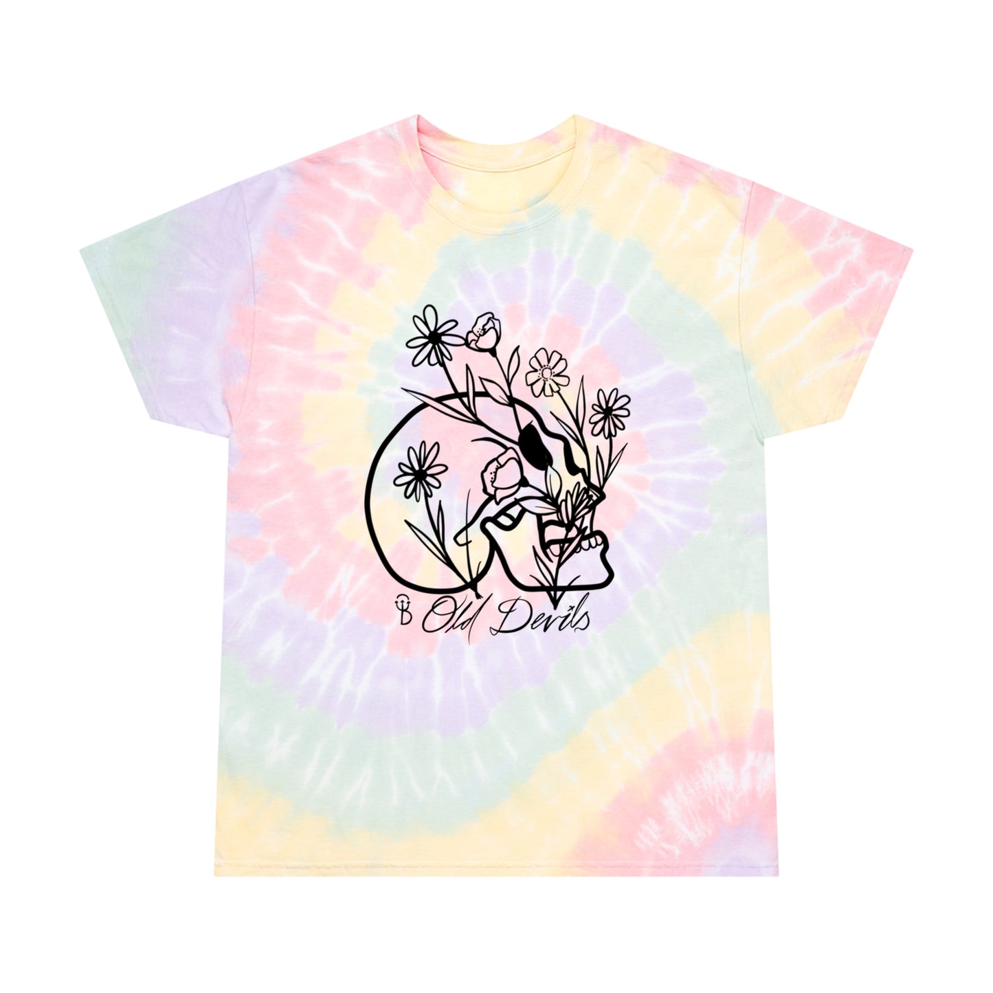 Bloom tie-dye tee