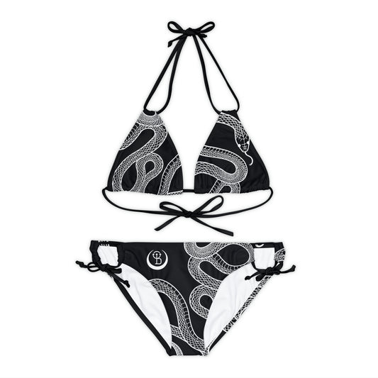 Serpent Strappy Bikini Set