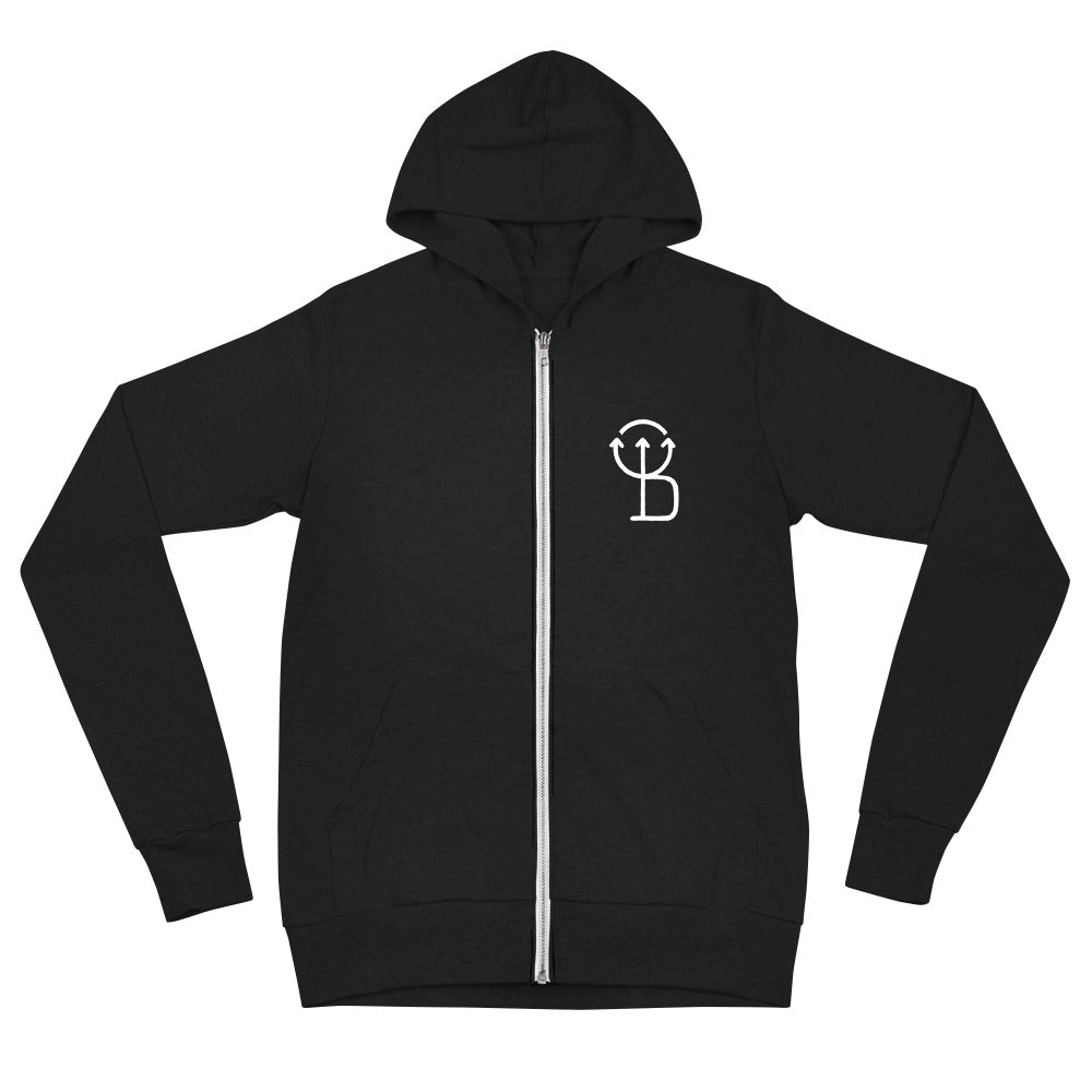 Bat Box zip hoodie